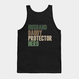 Husband Daddy Protector Hero Tank Top